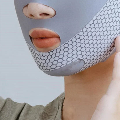 RestPro V-Shape Chin Strap — Breathable Jaw Support Band for Nighttime Comfort