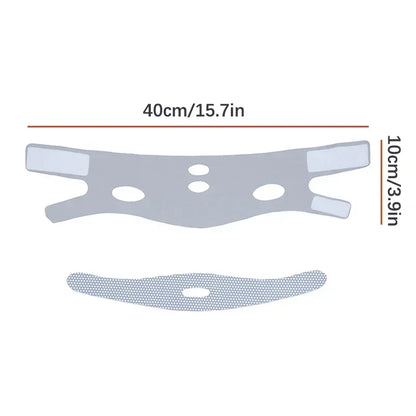 RestPro V-Shape Chin Strap — Breathable Jaw Support Band for Nighttime Comfort