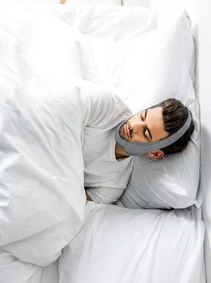 RestPro V-Shape Chin Strap — Breathable Jaw Support Band for Nighttime Comfort